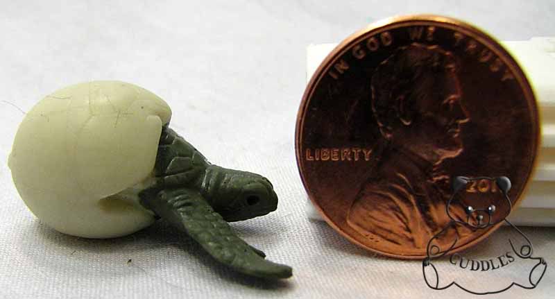 Sea Turtle Hatchling Safari Ltd Good Luck Mini Realistic Soft Plastic 