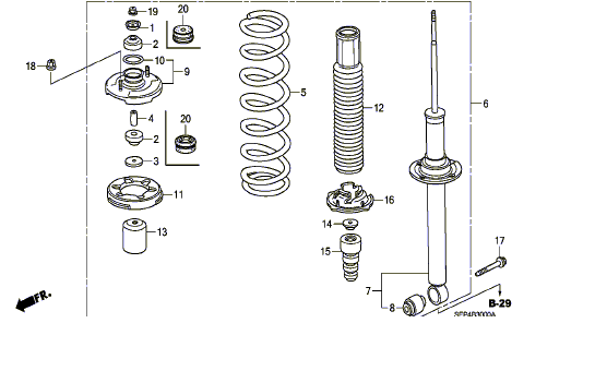 Torque Spec for Shock Assembly 3G Garage #D-091 - AcuraZine - Acura ...