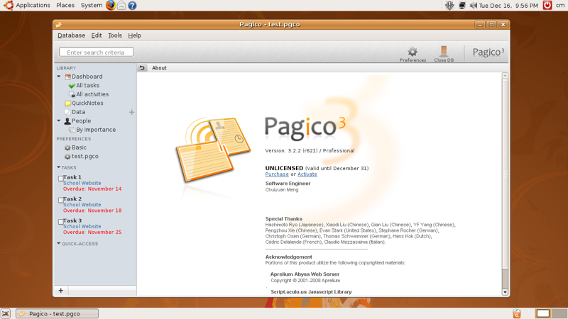 pagico archive completed tasks