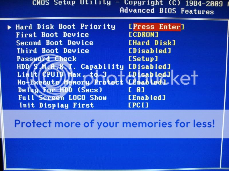 Disk Boot Failure Insert System Disk And Press Enter