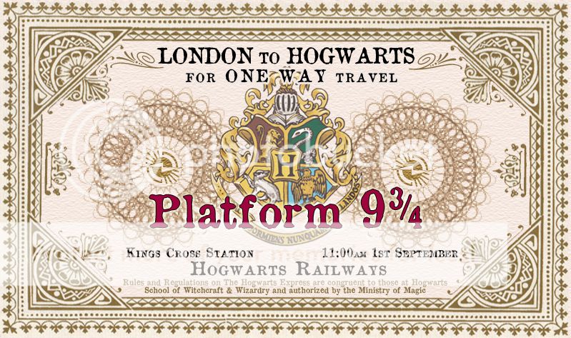 Hogwarts Express Train Ticket Photo by jentopia_photos | Photobucket